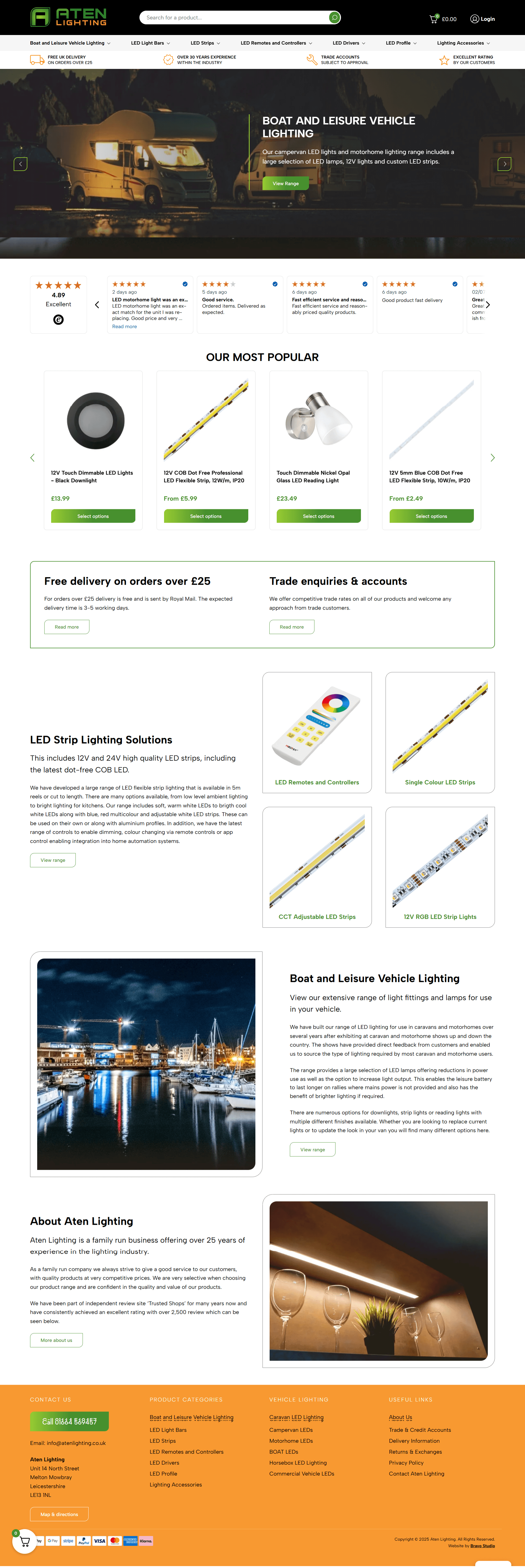 Aten Lighting E-commerce